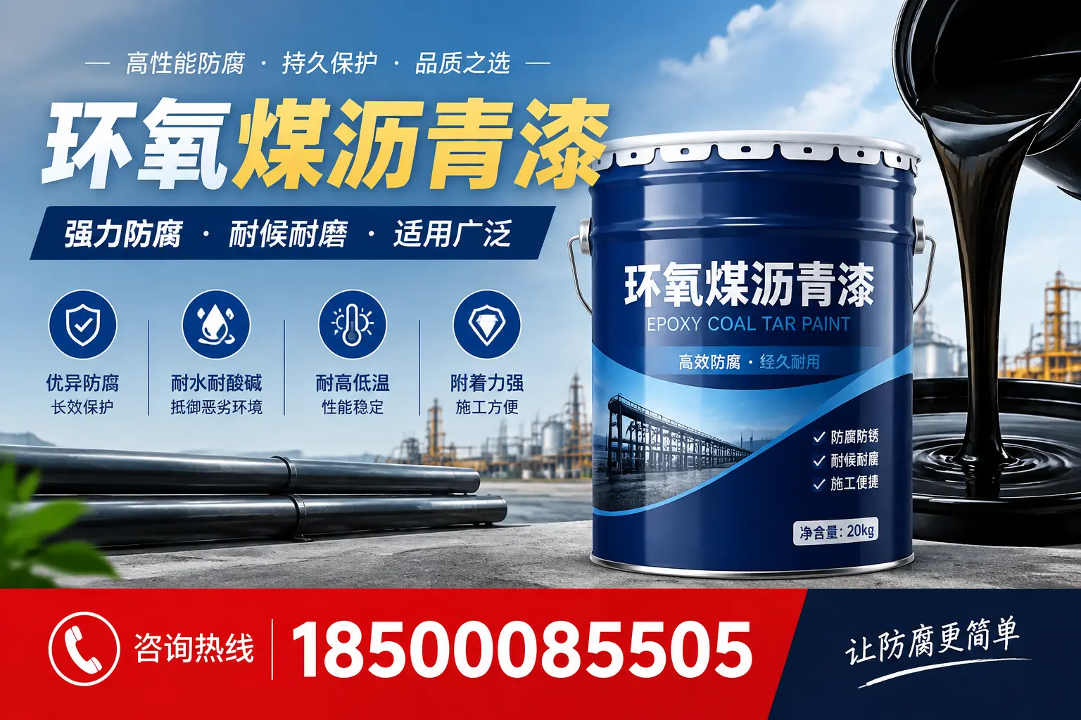 环氧煤沥青漆在不同气候条件下的表现分析,韶关适用性